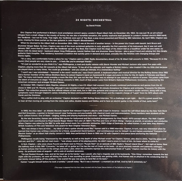 24 Nights: Orchestral - Clapton, Eric