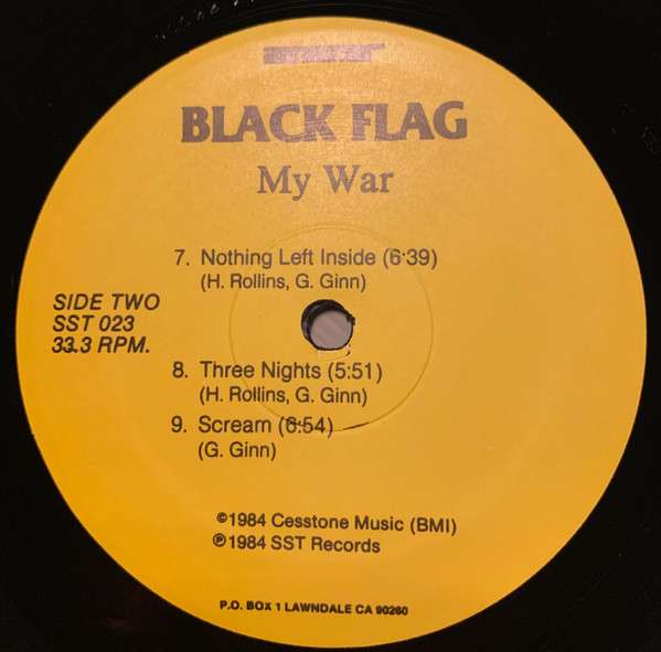 My War - Black Flag