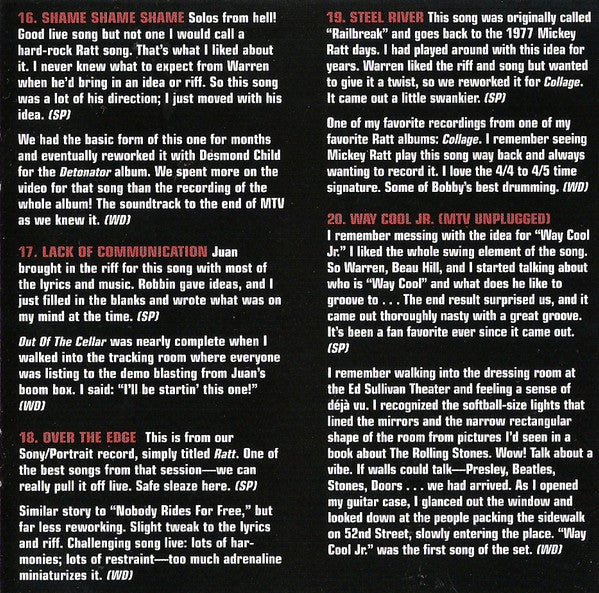 Tell The World: The Very Best Of Ratt - Ratt