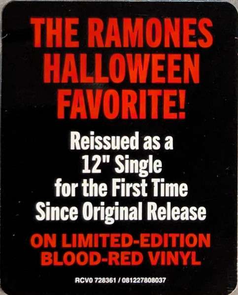 Pet Sematary (Rktbr25) [Colored Vinyl] (Red) (Bme) - Ramones