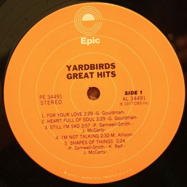 Great Hits - Yardbirds