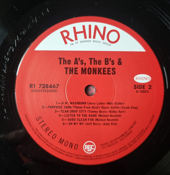 The A's,The B's & The Monkees - Monkees