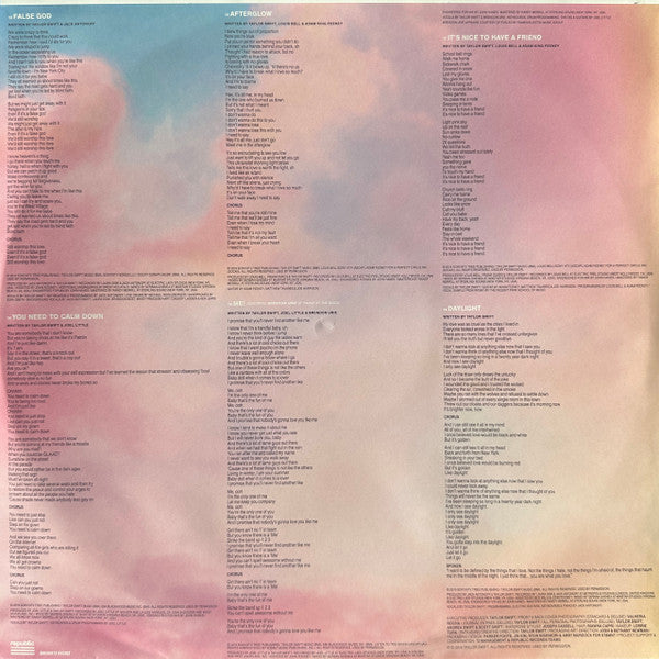 Lover - Swift, Taylor