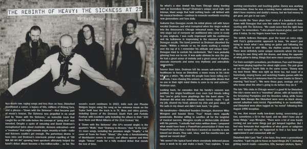 The Sickness - Disturbed