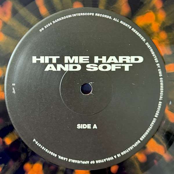 HIT ME HARD AND SOFT (Anniversary Edition) [Blue & Orange Splatter LP] - Billie Eilish