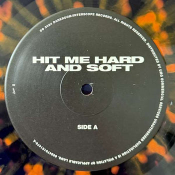 HIT ME HARD AND SOFT (Anniversary Edition) [Blue & Orange Splatter LP] - Billie Eilish