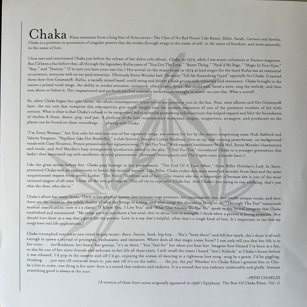 Epiphany: The Best Of Chaka Khan - Khan, Chaka