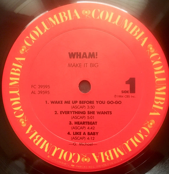Make It Big - Wham!