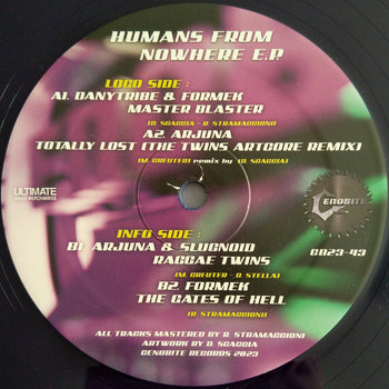 Humans From Nowhere E.P. - Various