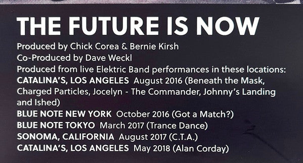 Future Is Now - Corea, Chick