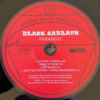 Paranoid - Black Sabbath
