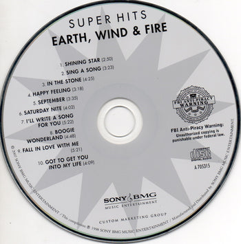 Super Hits - Earth, Wind & Fire