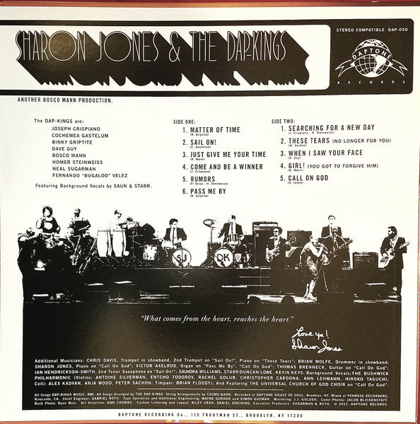 Soul Of A Woman - Jones, Sharon & The Dap-Kings