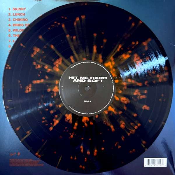 HIT ME HARD AND SOFT (Anniversary Edition) [Blue & Orange Splatter LP] - Billie Eilish