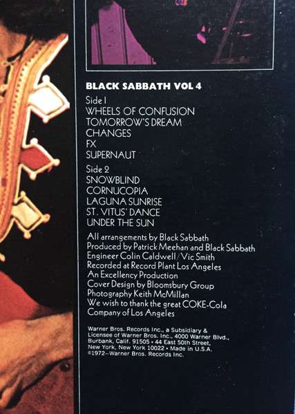 Black Sabbath Vol 4 - Black Sabbath