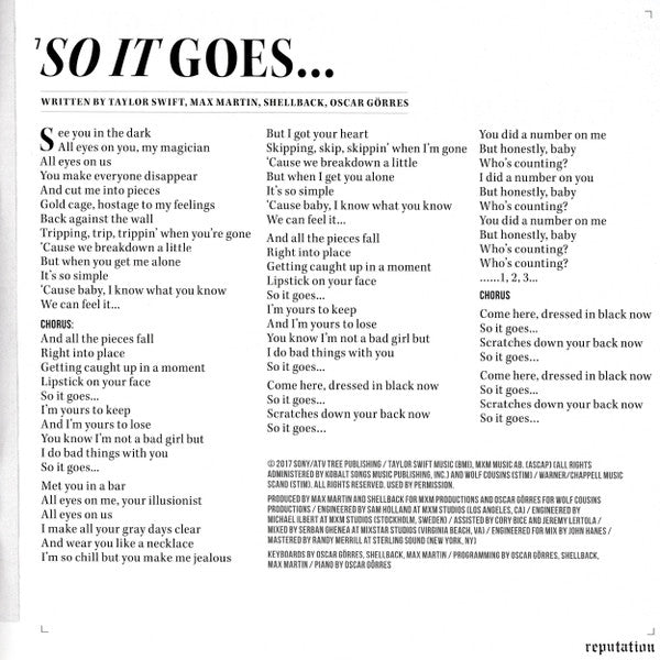 Reputation - Swift, Taylor