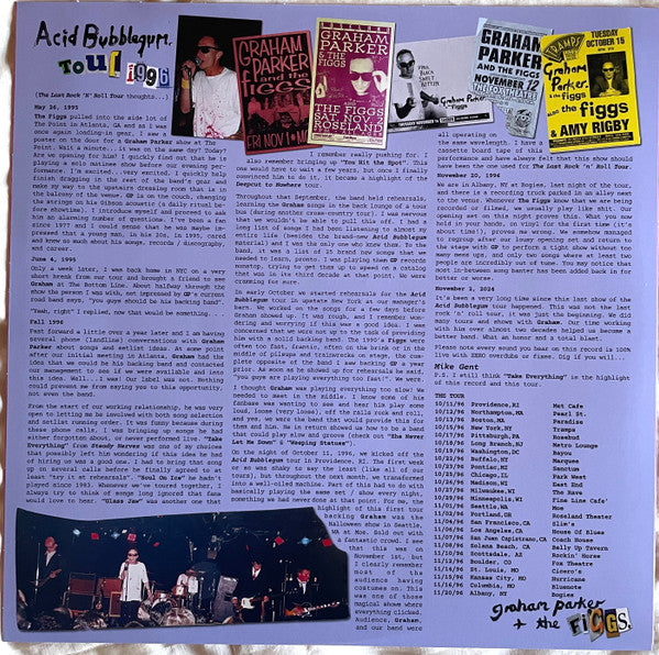 The Last Rock 'N' Roll Tour - Parker, Graham & The Figgs