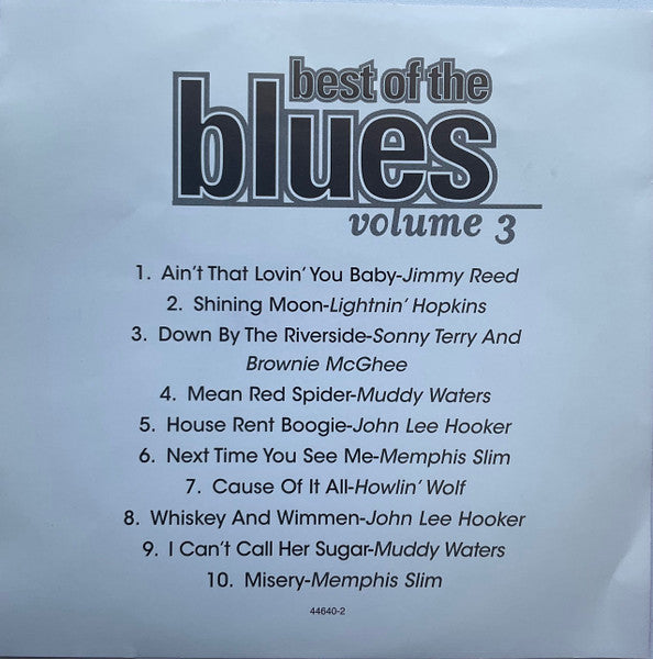 Best Of The Blues Volume 3 - Various