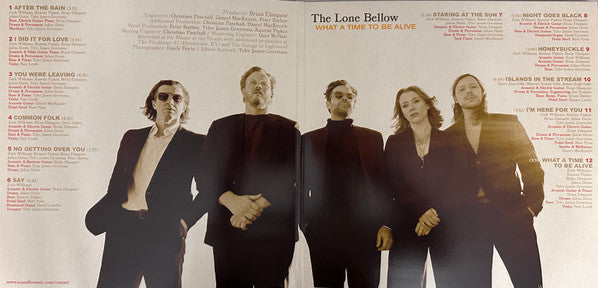 What A Time To Be Alive - Lone Bellow