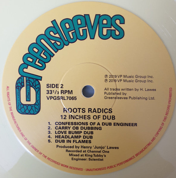 12 Inches Of Dub - Roots Radics