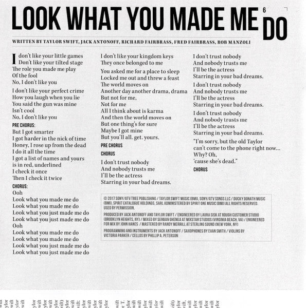Reputation - Swift, Taylor