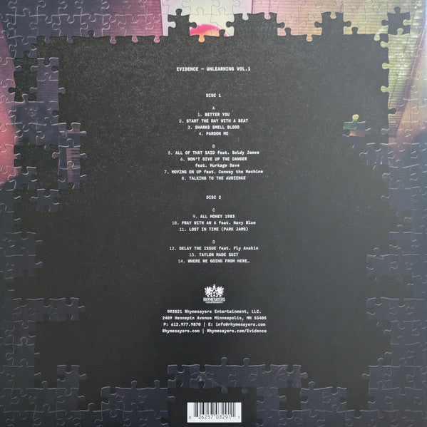 Unlearning Vol. 1 - Evidence