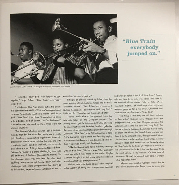 Blue Train - Coltrane, John
