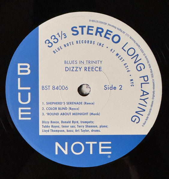 Blues In Trinity - Reece, Dizzy