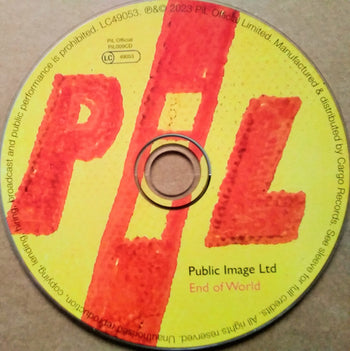 End Of World - Public Image Ltd