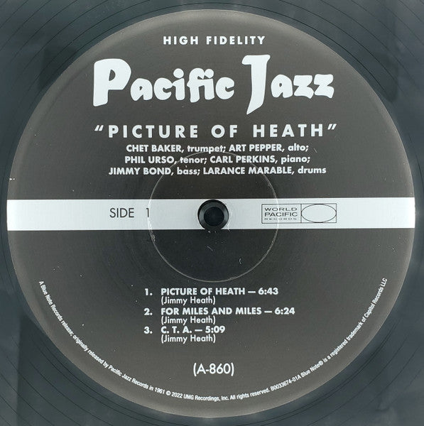 Picture Of Heath - Baker, Chet & Art Pepper
