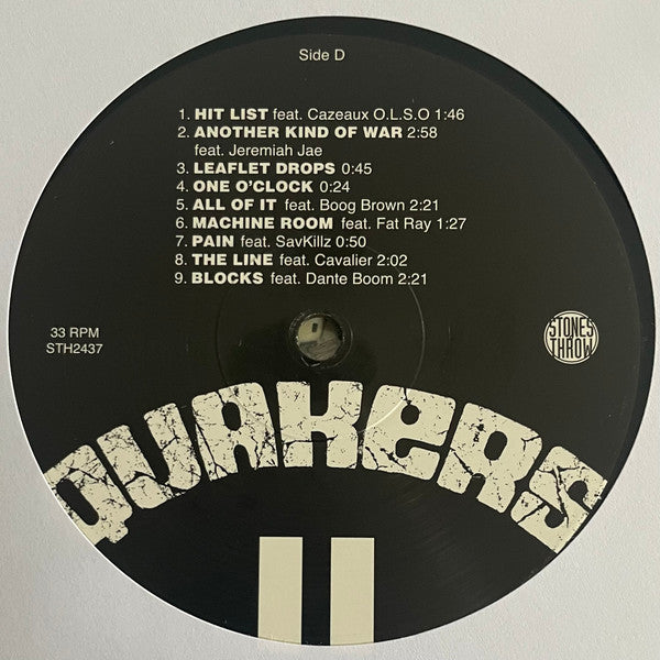 II - The Next Wave - Quakers