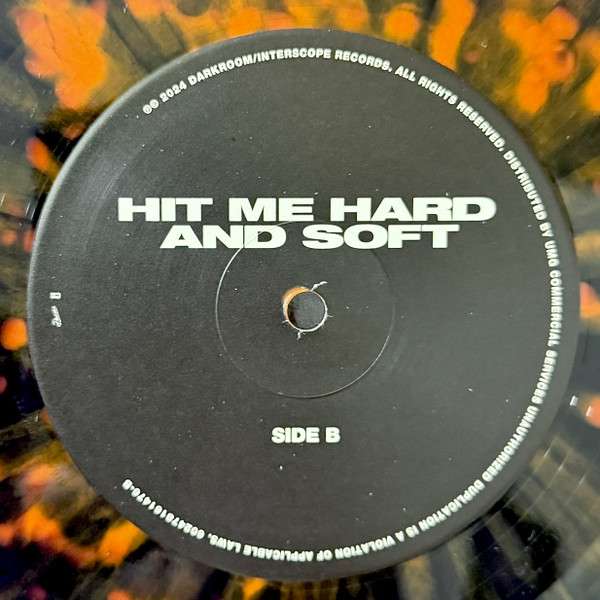 HIT ME HARD AND SOFT (Anniversary Edition) [Blue & Orange Splatter LP] - Billie Eilish