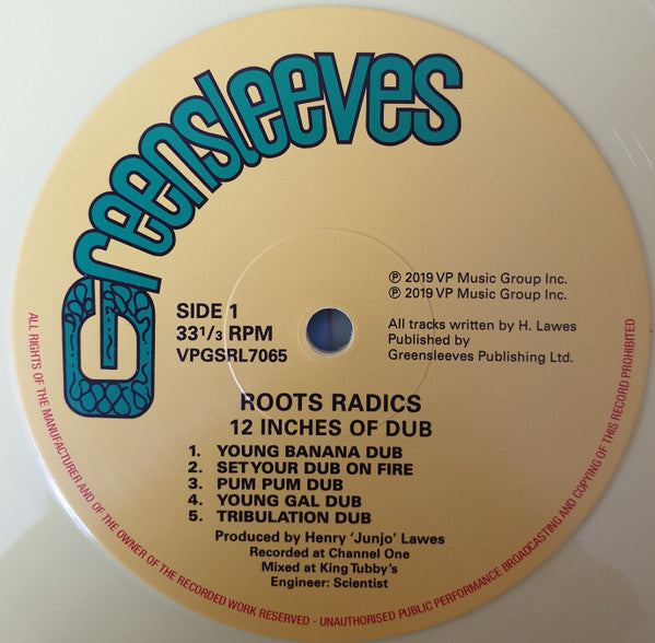 12 Inches Of Dub - Roots Radics