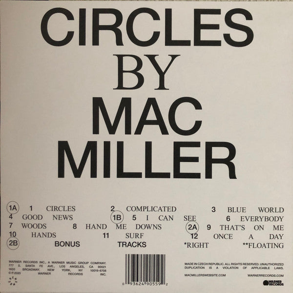 Circles - Miller, Mac