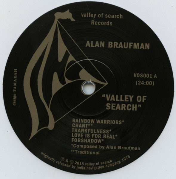 Valley Of Search - Braufman, Alan