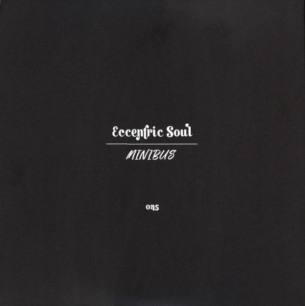 Eccentric Soul: Minibus - Various