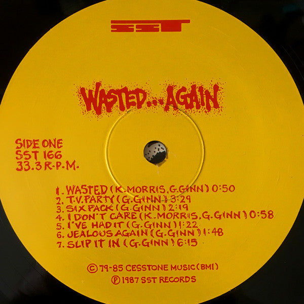Wasted Again - Black Flag