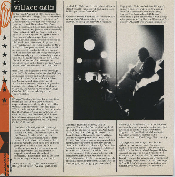 Evenings At The Village Gate: John Coltrane With E - Coltrane, John