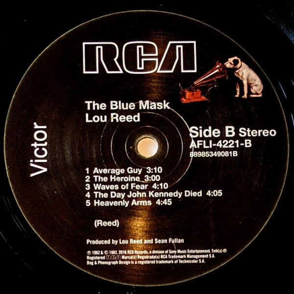 The Blue Mask - Reed, Lou