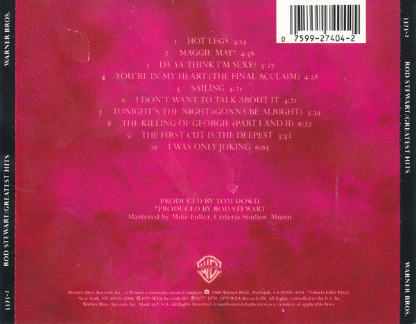 Greatest Hits  - Stewart, Rod