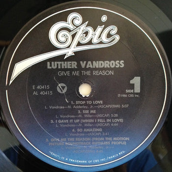 Give Me The Reason - Vandross, Luther