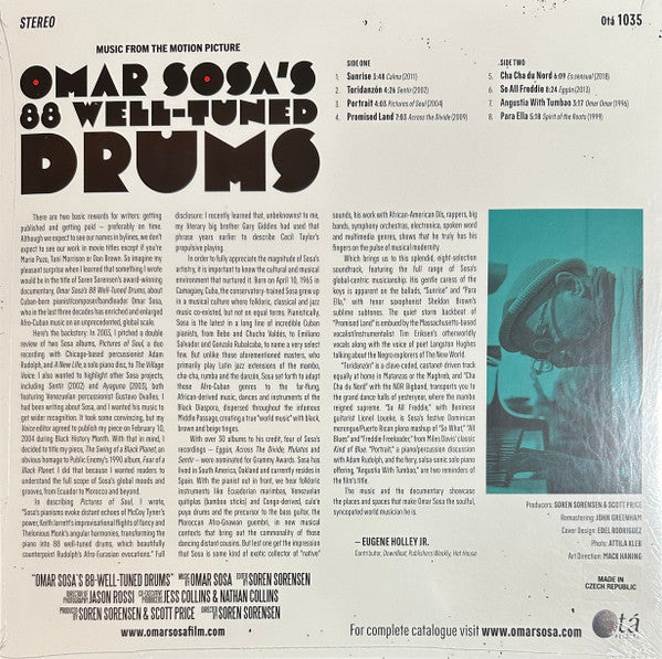 Omar Sosa's 88 Well-Tuned Drums - Sosa, Omar