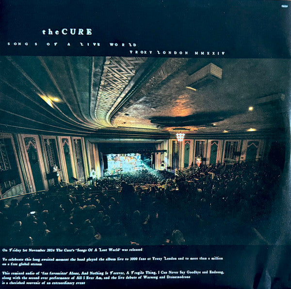 Songs Of A Live World: Troxy London MMXXIV - Cure