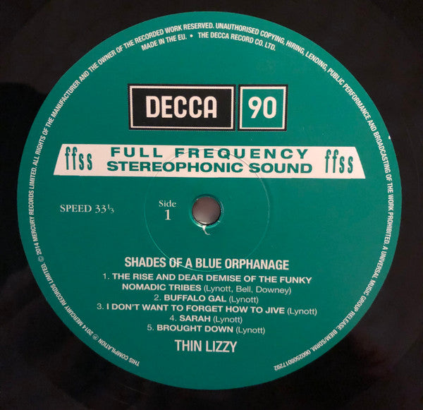 Shades Of A Blue Orphanage - Thin Lizzy