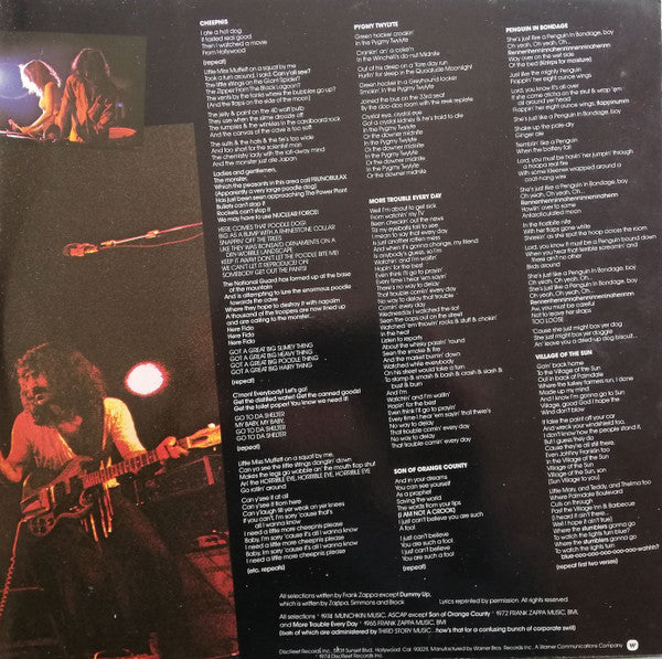 Roxy & Elsewhere - Frank Zappa