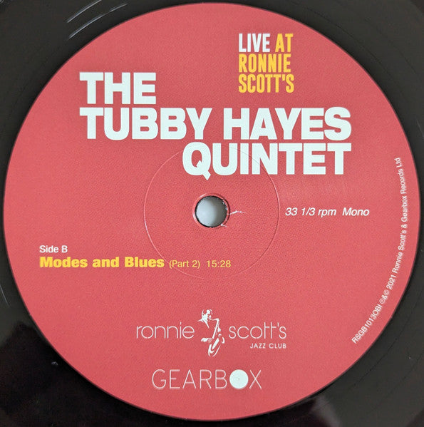 Modes and Blues - 8th February 1964 - Hayes, Tubby Quintet