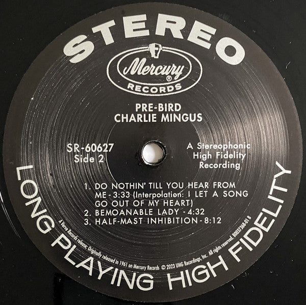 Pre-Bird - Mingus, Charles