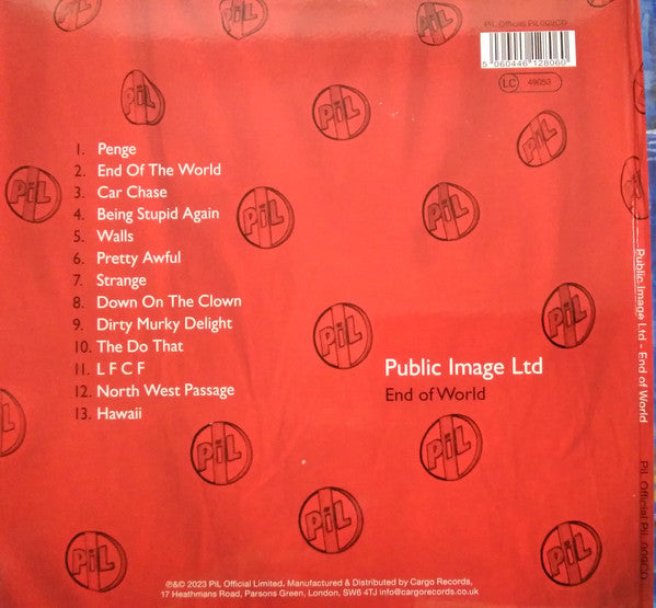 End Of World - Public Image Ltd