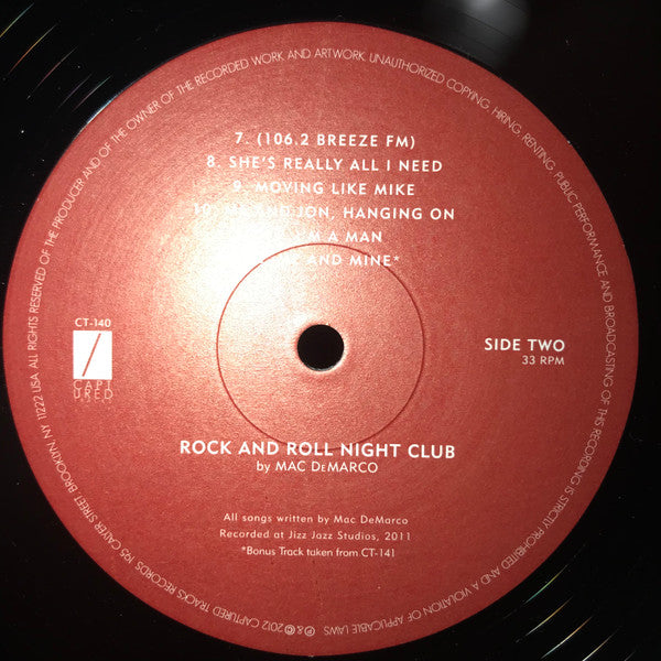 Rock And Roll Night Club - Demarco, Mac