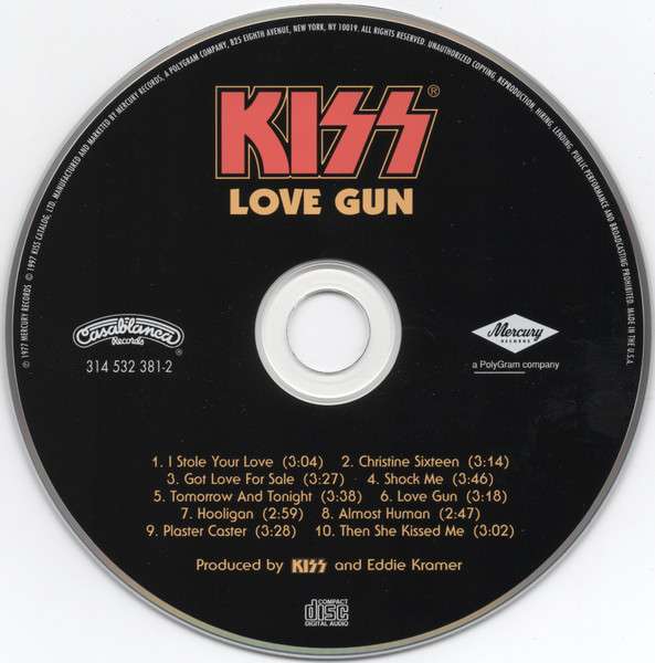 Love Gun (remastered) - KISS [CD]